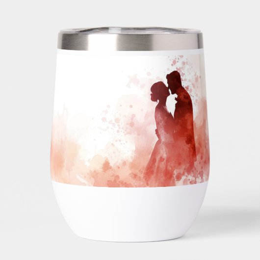 Wasserflasche - Hochzeitstag (Rückseite)