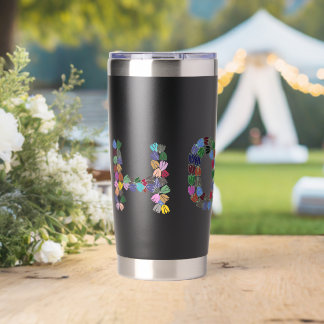 Wasserflasche Hope in Schwarz Thermobecher