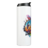 Wasserflasche in Premium-Qualität Thermosbecher (Nach links gedreht)