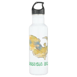 Wasserflasche - Japanischer Riese Salamander - Edelstahlflasche