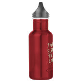 Wasserflasche 'Mache die landschaftlich schöne Rou (Links)