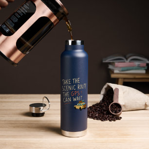 Wasserflasche 'Mache die landschaftlich schöne Rou Trinkflasche