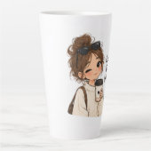 Wasserflasche Milchtasse (Vorderseite)