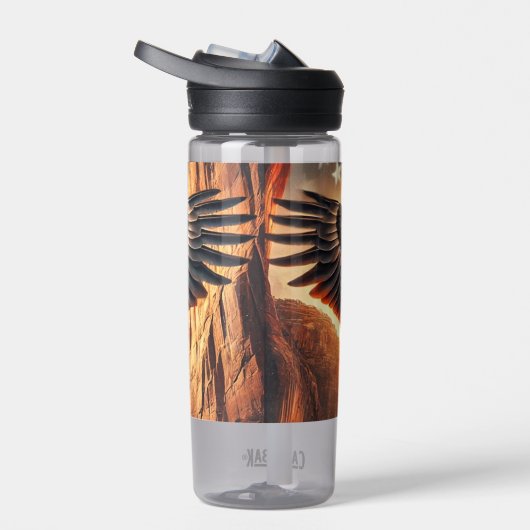 Wasserflasche mit American Eagle Trinkflasche (Rechts)