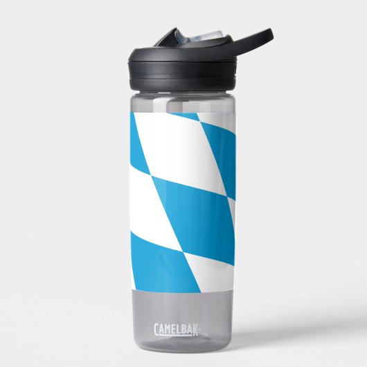 Wasserflasche mit der Flagge Bayerns, Deutschland Trinkflasche (Links)