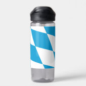 Wasserflasche mit der Flagge Bayerns, Deutschland Trinkflasche (Rückseite)