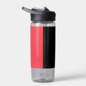 Wasserflasche mit der Flagge Belgiens Trinkflasche (Rechts)