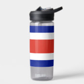 Wasserflasche mit der Flagge Costa Ricas Trinkflasche (Links)