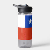 Wasserflasche mit der Flagge des Chilen Trinkflasche (Rechts)