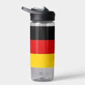 Wasserflasche mit der Flagge Deutschlands Trinkflasche (Rechts)
