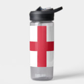 Wasserflasche mit der Flagge Englands, Vereinigtes Trinkflasche (Links)