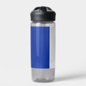 Wasserflasche mit der Flagge Frankreichs Trinkflasche (Vorderseite)