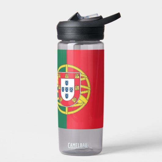 Wasserflasche mit der Flagge Portugals Trinkflasche (Links)