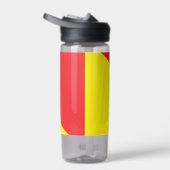 Wasserflasche mit der Flagge Siziliens, Italien Trinkflasche (Rechts)