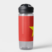 Wasserflasche mit der Flagge Vietnams Trinkflasche (Vorderseite)