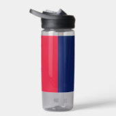 Wasserflasche mit der Flagge von Iowa Staat, USA Trinkflasche (Rechts)