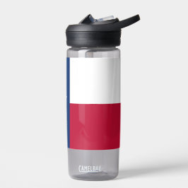 Wasserflasche mit der Flagge von Texas Staat, USA Trinkflasche