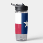 Wasserflasche mit der Flagge von Texas Staat, USA Trinkflasche (Rechts)