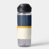 Wasserflasche mit der Flagge von Tulsa, Oklahoma Trinkflasche (Rückseite)