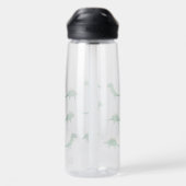 Wasserflasche mit Dinosauriern Trinkflasche (Rückseite)