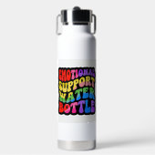 Wasserflasche mit emotionaler Stütze Trinkflasche (Vorderseite)