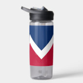 Wasserflasche mit Fahne von Denver City, USA Trinkflasche (Rechts)