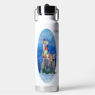 Wasserflasche mit Fairies & Lighthouse Trinkflasche