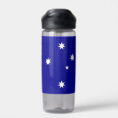 Wasserflasche mit Flagge Australiens Trinkflasche (Rückseite)