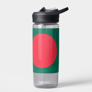 Wasserflasche mit Flagge Bangladeschs Trinkflasche