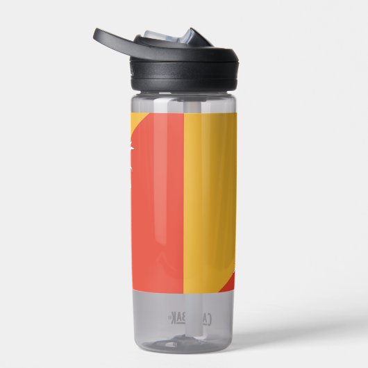 Wasserflasche mit Flagge Bhutans Trinkflasche (Rechts)