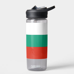 Wasserflasche mit Flagge Bulgariens Trinkflasche