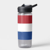 Wasserflasche mit Flagge der Niederlande Trinkflasche (Links)