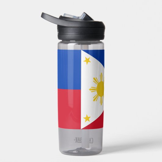 Wasserflasche mit Flagge der Philippinen Trinkflasche (Rechts)