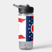 Wasserflasche mit Flagge von Ohio, USA Trinkflasche (Rechts)