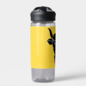 Wasserflasche mit Flagge von Uri, Schweiz Trinkflasche (Vorderseite)
