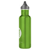 Wasserflasche mit Handle Green 24 oz für das Logo Edelstahlflasche (Rechts)