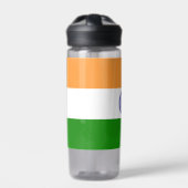 Wasserflasche mit indischer Flagge Trinkflasche (Vorderseite)