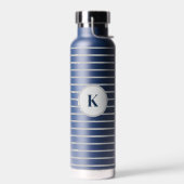 Wasserflasche mit individuellem Monogramm Trinkflasche (Links)