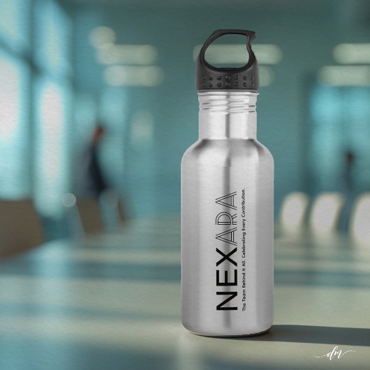 Wasserflasche mit individueller Anerkennung