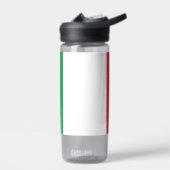 Wasserflasche mit italienischer Flagge Trinkflasche (Links)
