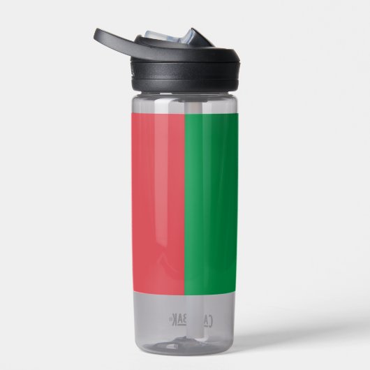 Wasserflasche mit italienischer Flagge Trinkflasche (Rechts)