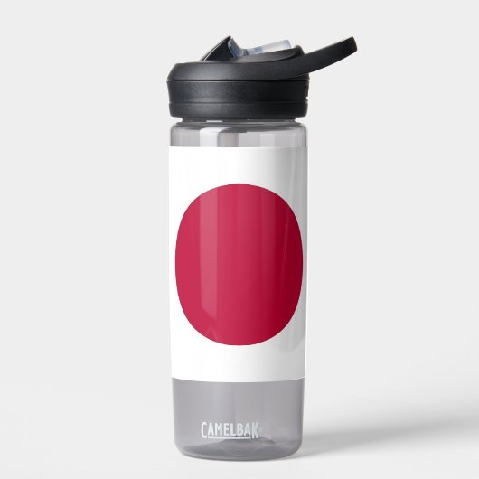 Wasserflasche mit japanischer Flagge Trinkflasche (Links)