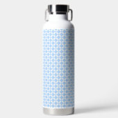 Wasserflasche mit Karomuster Trinkflasche (Vorderseite)