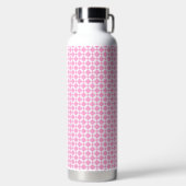 Wasserflasche mit Karomuster Trinkflasche (Vorderseite)