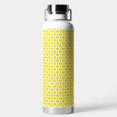 Wasserflasche mit Karomuster Trinkflasche (Rückseite)