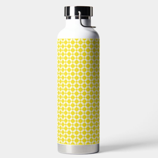 Wasserflasche mit Karomuster Trinkflasche (links)