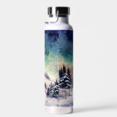 Wasserflasche mit Landschaftlichen Wintergärten &  Trinkflasche (Rechts)