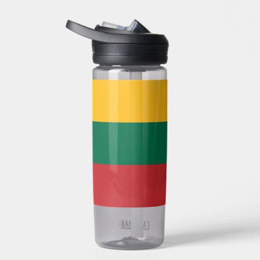 Wasserflasche mit litauischer Flagge Trinkflasche (Rechts)
