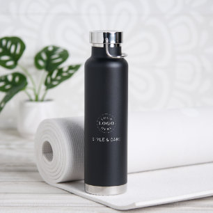 Wasserflasche mit Logo-Print für Marketingzwecke Trinkflasche