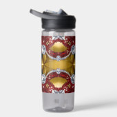 Wasserflasche mit Los Angeles Colors Design Trinkflasche (Rechts)